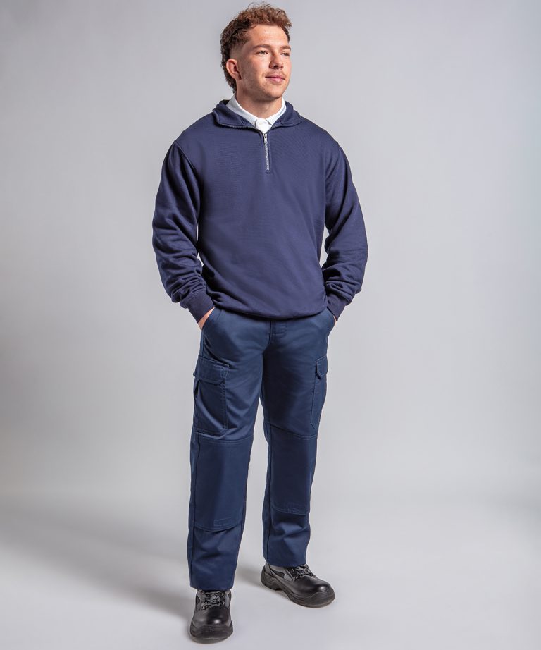 Alternative view of Pro Rtx - Pro  - Neck Zip Sweatshirt RX305
