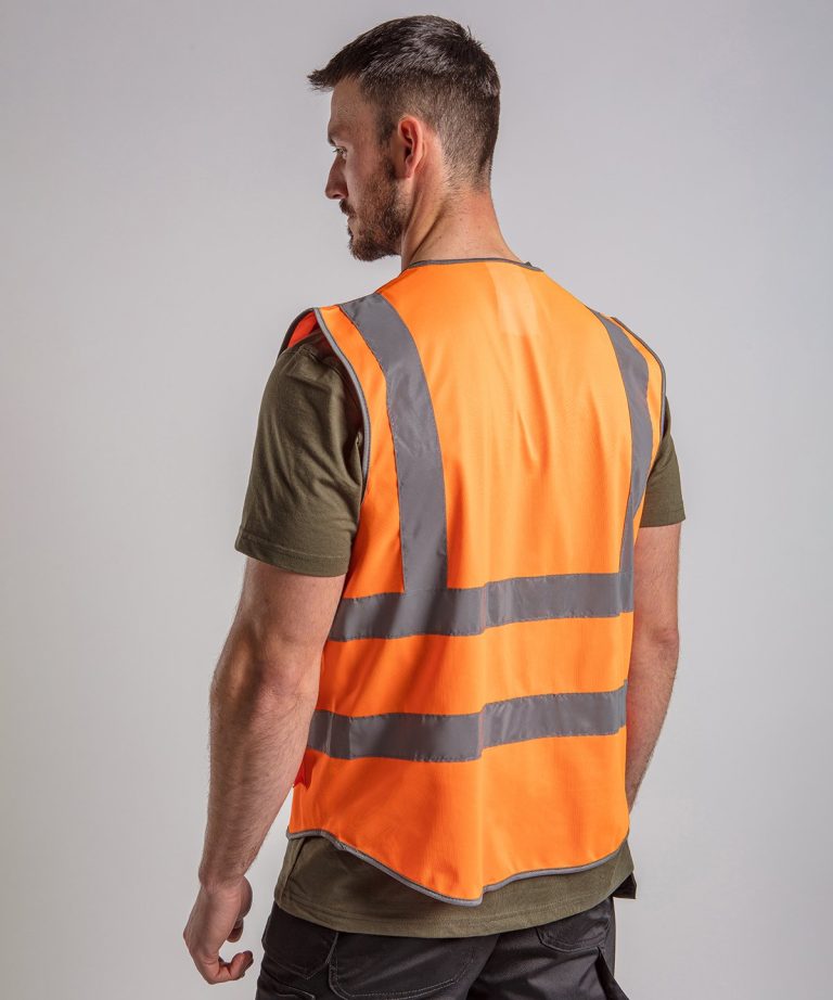Pro Rtx High Visibility &#8211; Executive Waistcoat RX705, Vivid Promotion Workwear
