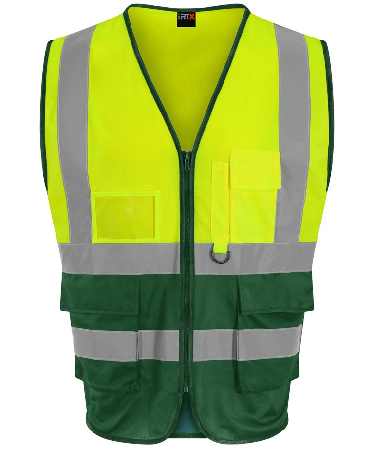 Pro Rtx High Visibility &#8211; Executive Waistcoat RX705, Vivid Promotion Workwear