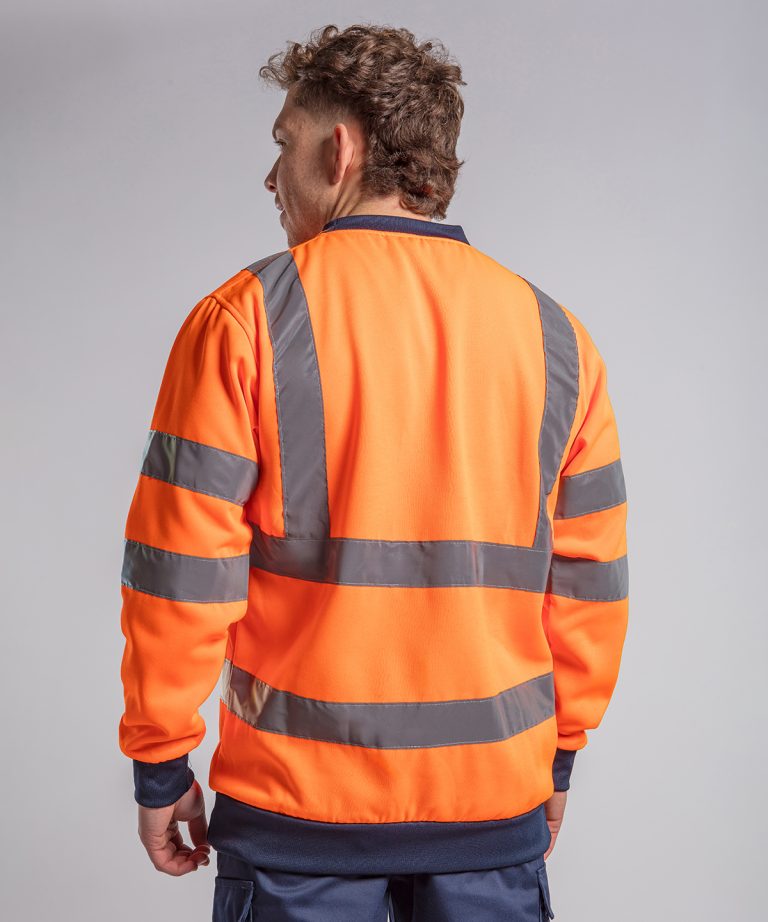 Alternative view of Pro Rtx High Visibility - High Visibility Sweatshirt RX730