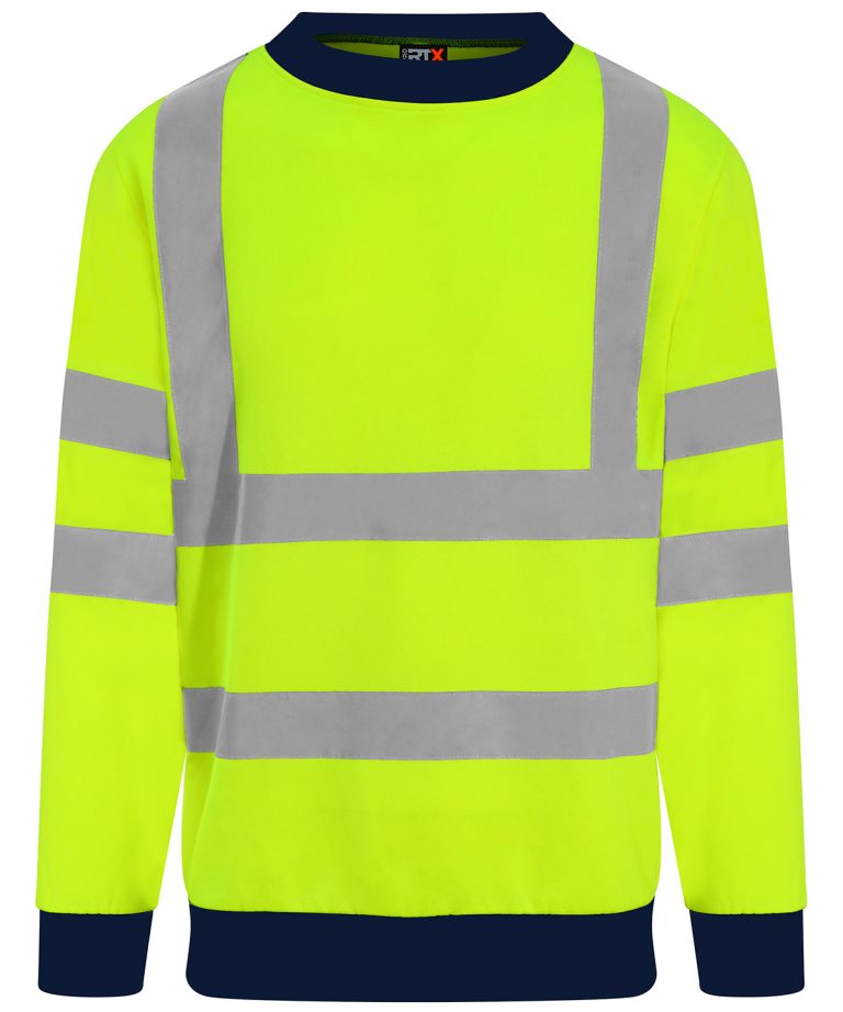 Pro Rtx High Visibility &#8211; High Visibility Sweatshirt RX730, Vivid Promotion Workwear