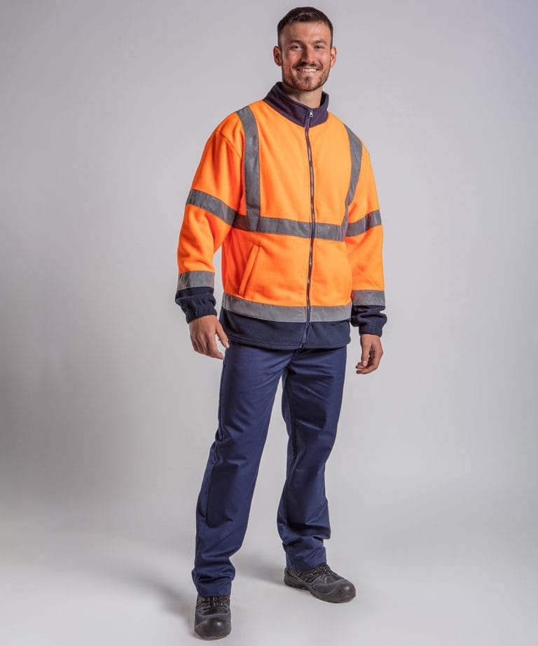 Alternative view of Pro Rtx High Visibility - High Visibility Full Zip Fleece RX750