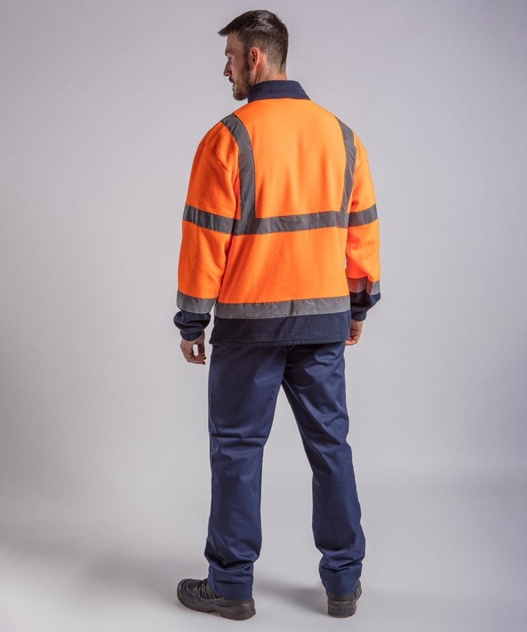Pro Rtx High Visibility &#8211; High Visibility Full Zip Fleece RX750, Vivid Promotion Workwear