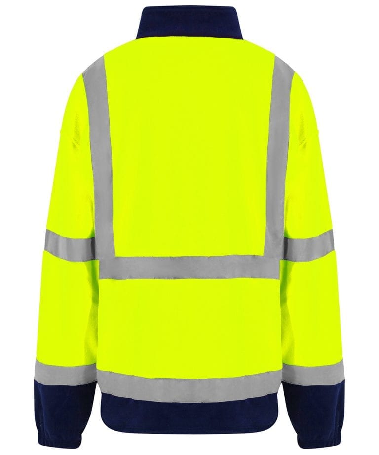 Pro Rtx High Visibility &#8211; High Visibility Full Zip Fleece RX750, Vivid Promotion Workwear