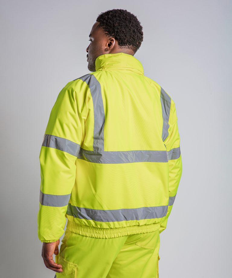 Pro Rtx High Visibility &#8211; High Visibility Bomber Jacket RX770, Vivid Promotion Workwear
