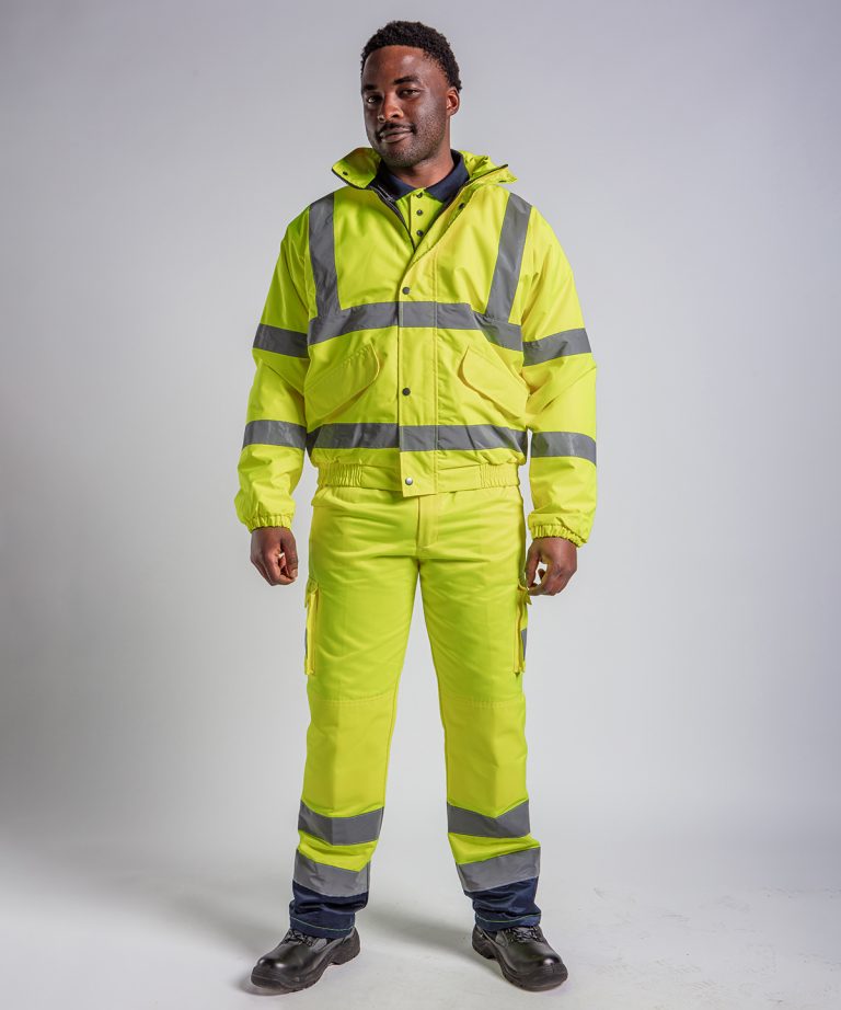 Pro Rtx High Visibility &#8211; High Visibility Bomber Jacket RX770, Vivid Promotion Workwear