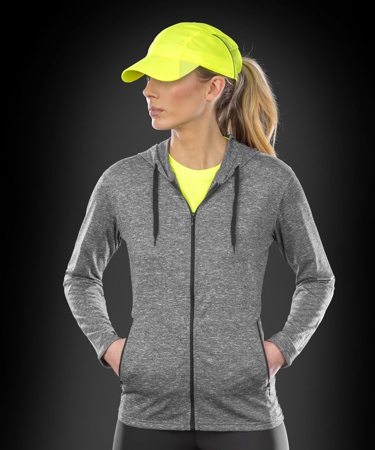 Spiro - Womens Hooded Tee Jacket S277F