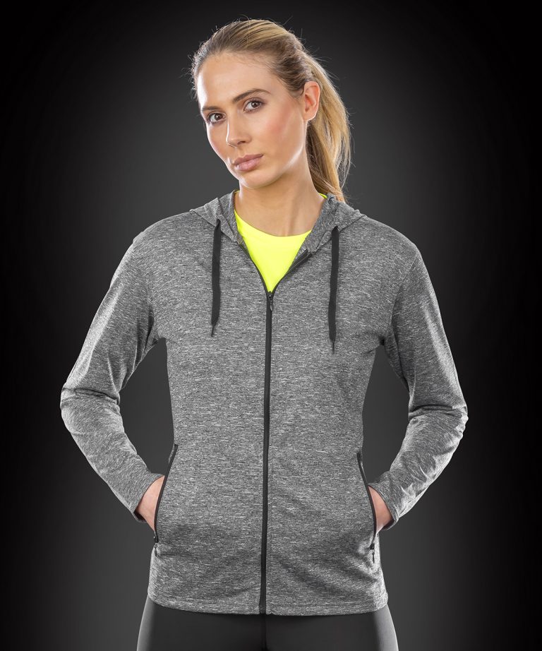 Alternative view of Spiro - Womens Hooded Tee Jacket S277F