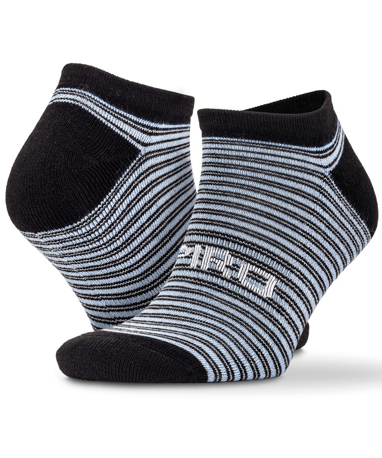 Alternative view of Spiro - 3 - Pack Mixed Stripe Sneaker Socks S295X