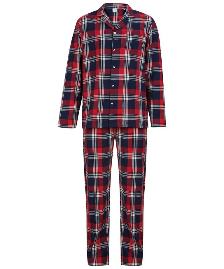 Alternative view of Sf - Mens Tartan Lounge Set SFM74
