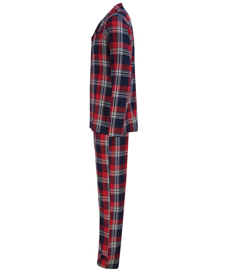 Sf &#8211; Mens Tartan Lounge Set SFM74, Vivid Promotion Workwear