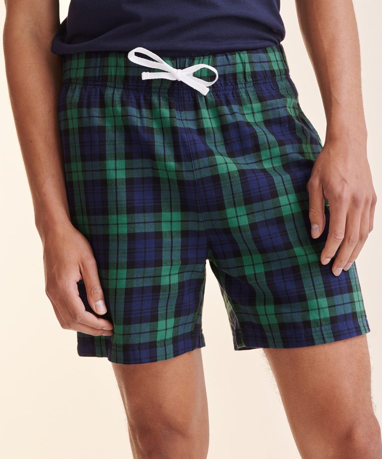 Sf &#8211; Tartan Lounge Shorts SFM82, Vivid Promotion Workwear