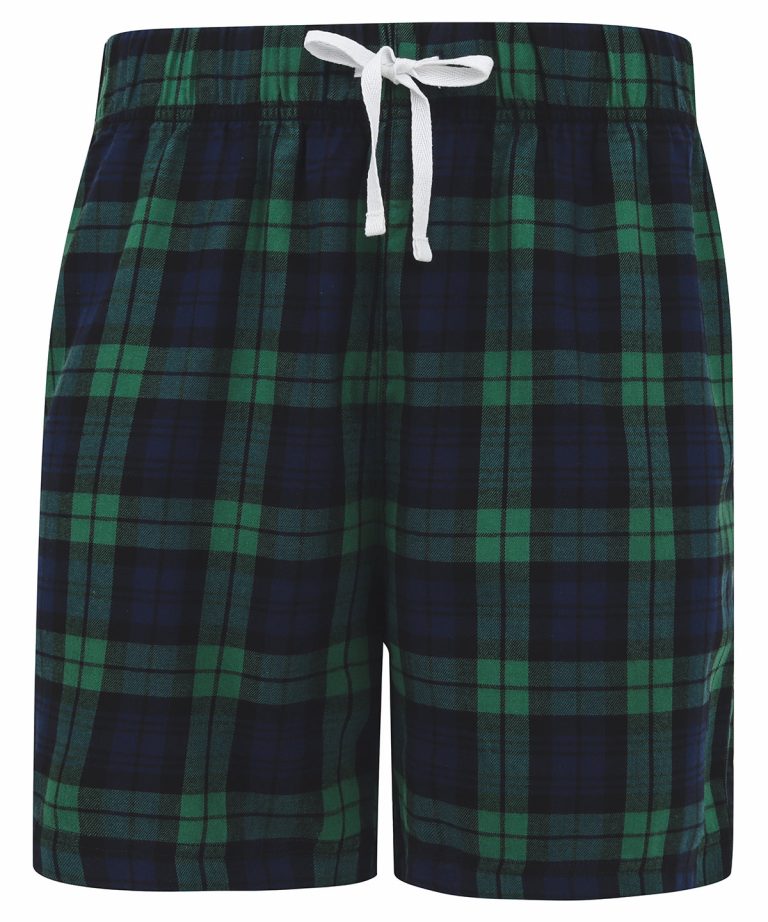 Alternative view of Sf - Tartan Lounge Shorts SFM82