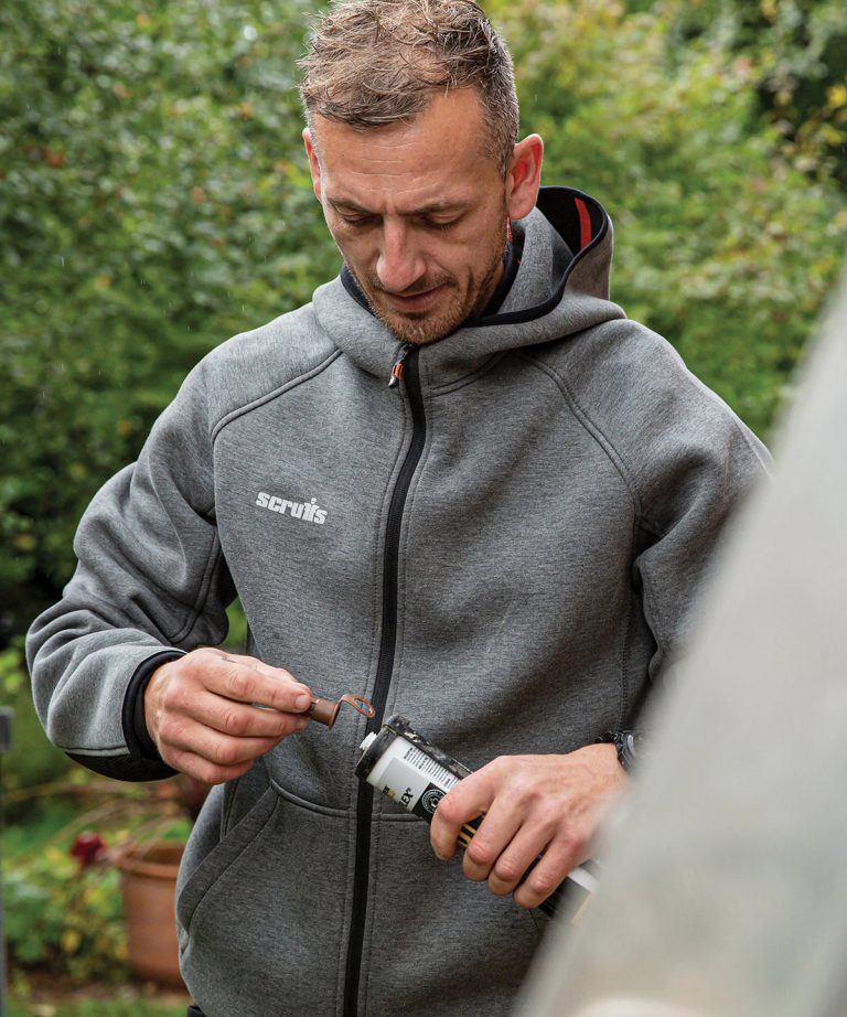 Scruffs &#8211; Trade Air &#8211; Layer Hoodie SH021, Vivid Promotion Workwear