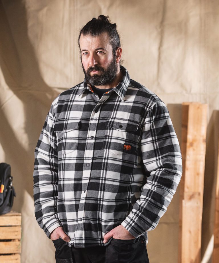 Scruffs - Worker Padded Checked Shirt SH053