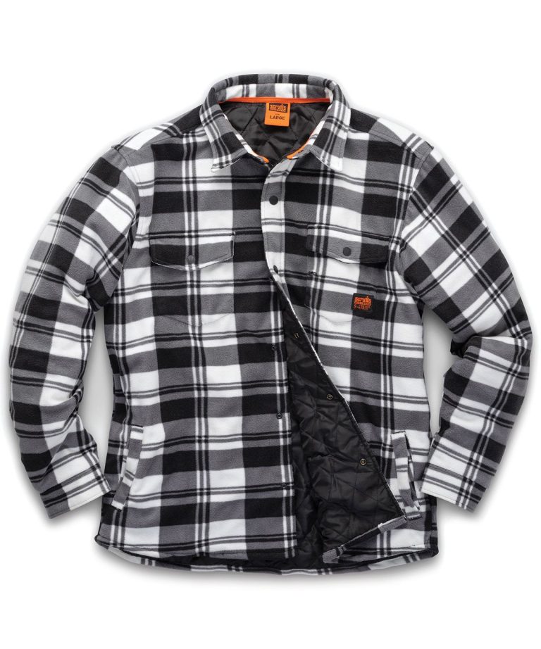 Alternative view of Scruffs - Worker Padded Checked Shirt SH053