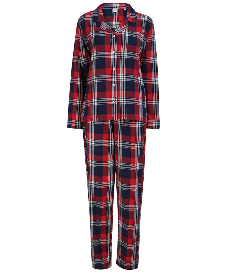Alternative view of Sf - Womens Tartan Lounge Set SK074