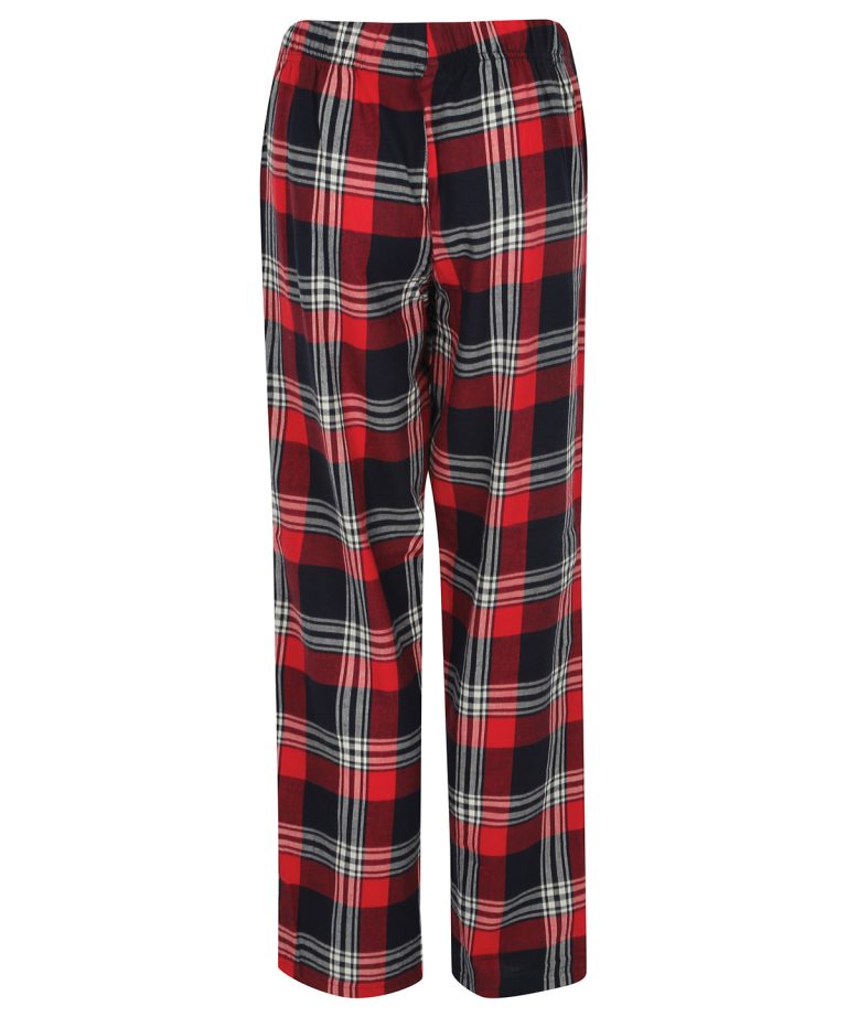 Sf &#8211; Womens Tartan Lounge Pants SK083, Vivid Promotion Workwear