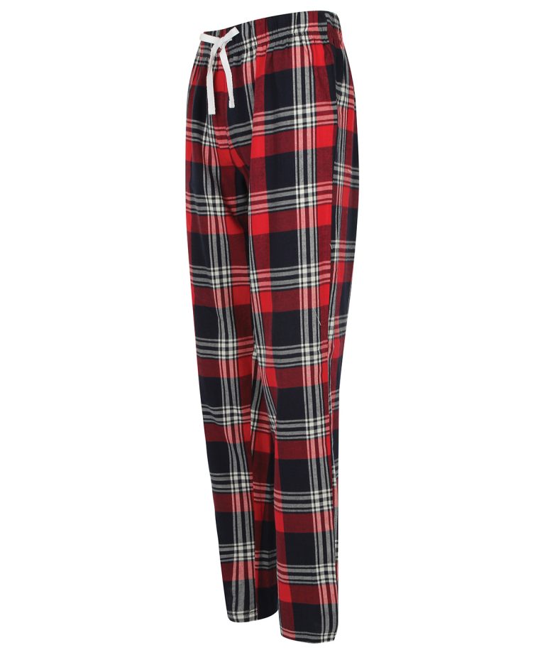 Sf &#8211; Womens Tartan Lounge Pants SK083, Vivid Promotion Workwear