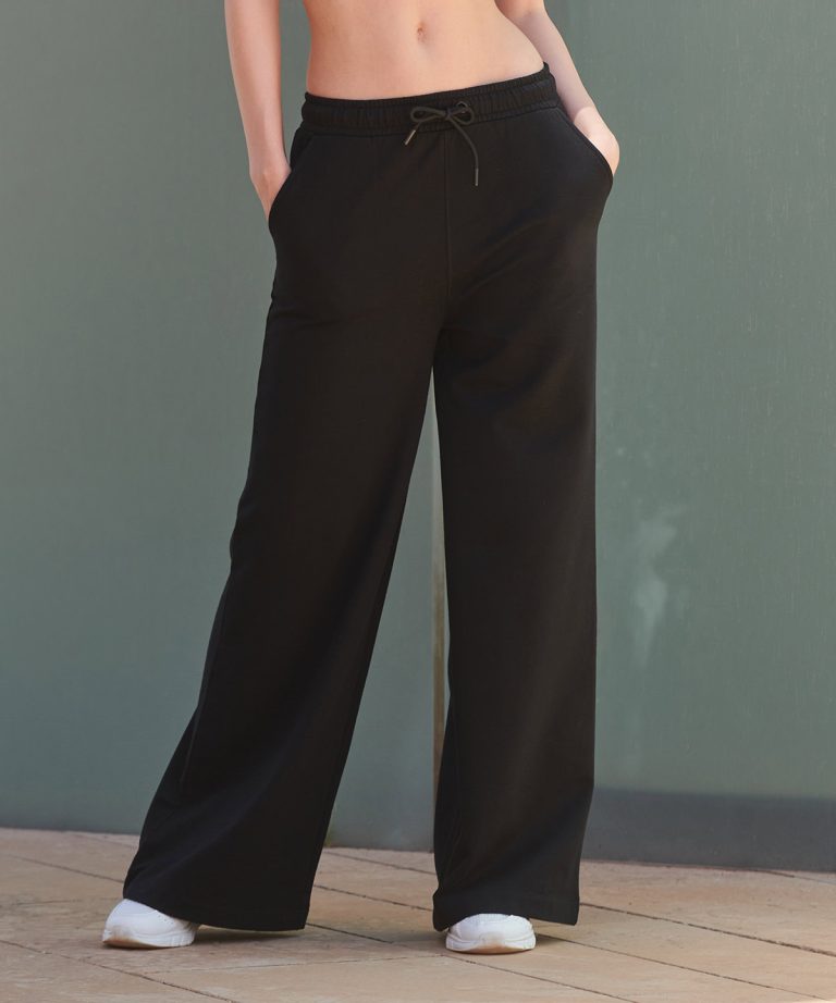 Alternative view of Sf - Womens Sustainable Fashion Wide Leg Joggers SK431