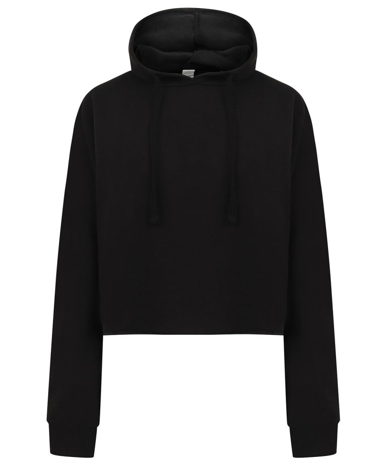 Alternative view of Sf - Womens Cropped Slounge Hoodie SK516