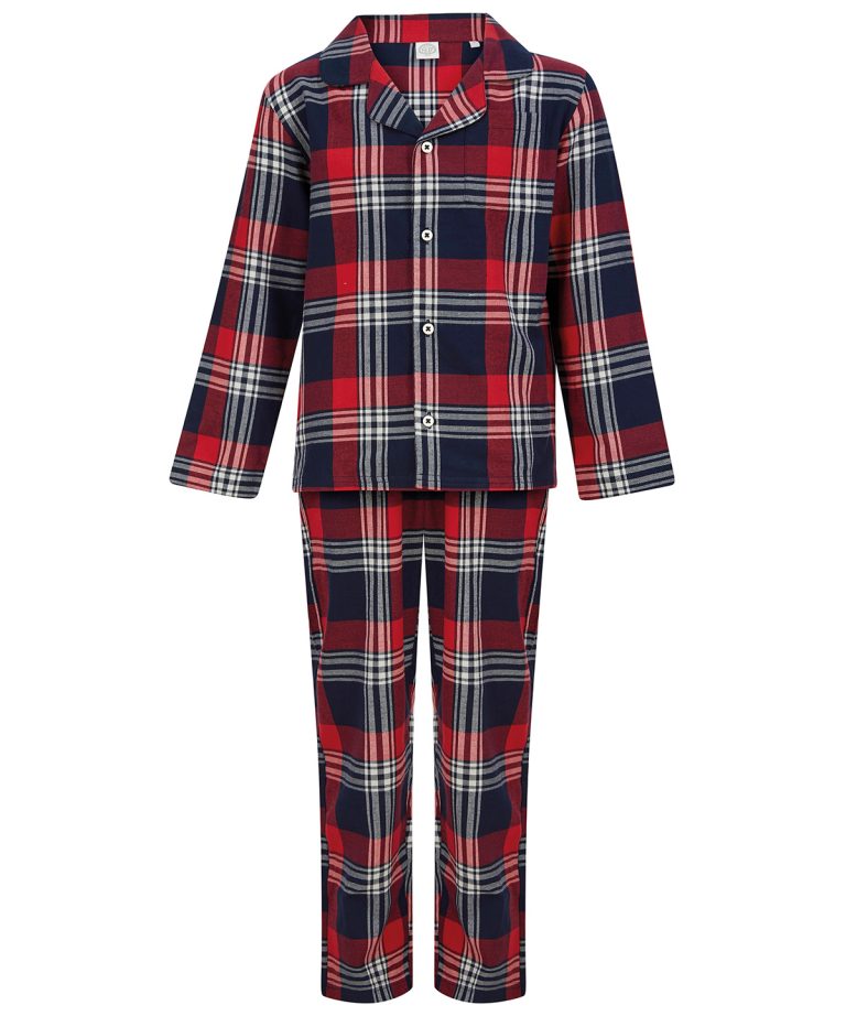 Alternative view of Sf - Kids Tartan Lounge Set SM074
