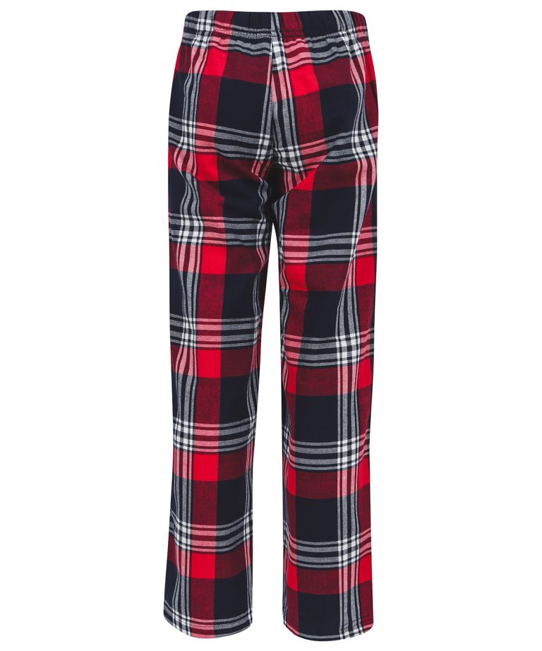 Sf &#8211; Kids Tartan Lounge Pants SM083, Vivid Promotion Workwear