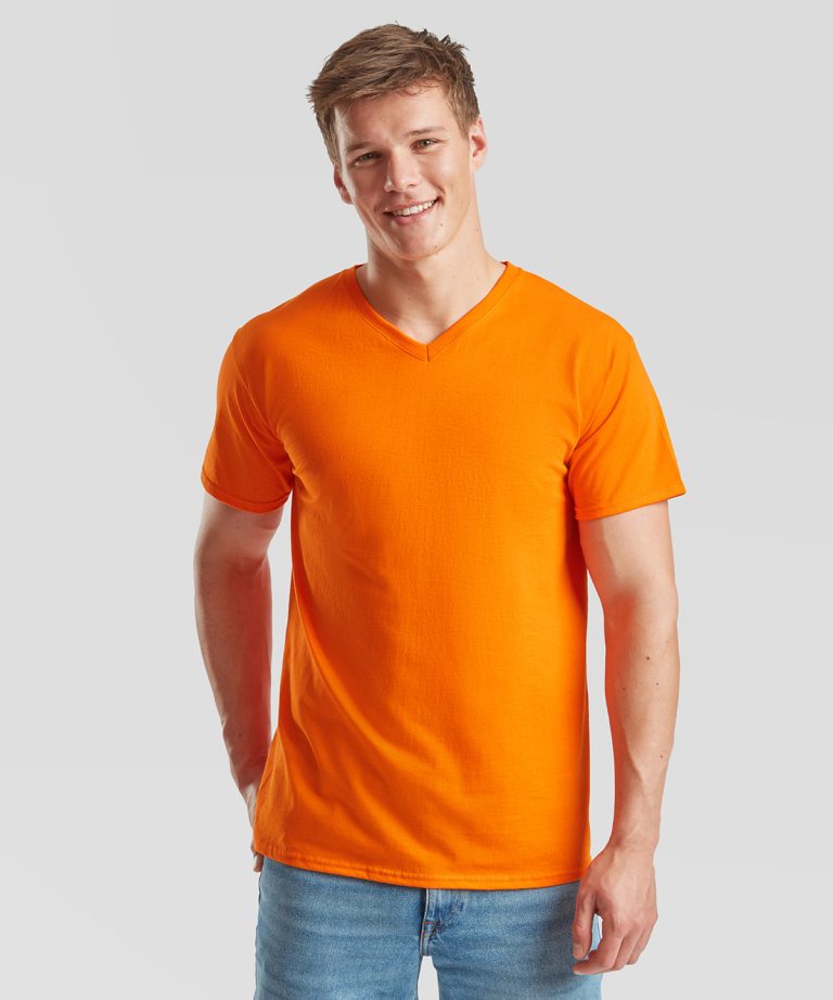 Fruit Of The Loom - Valueweight V - Neck T SS034