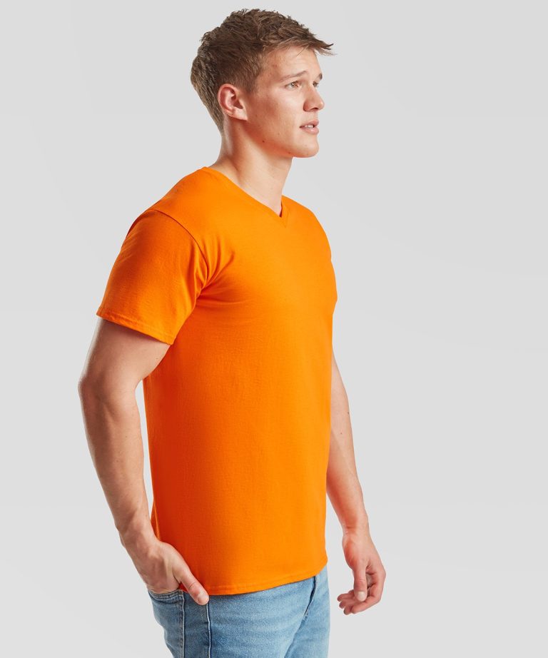 Alternative view of Fruit Of The Loom - Valueweight V - Neck T SS034