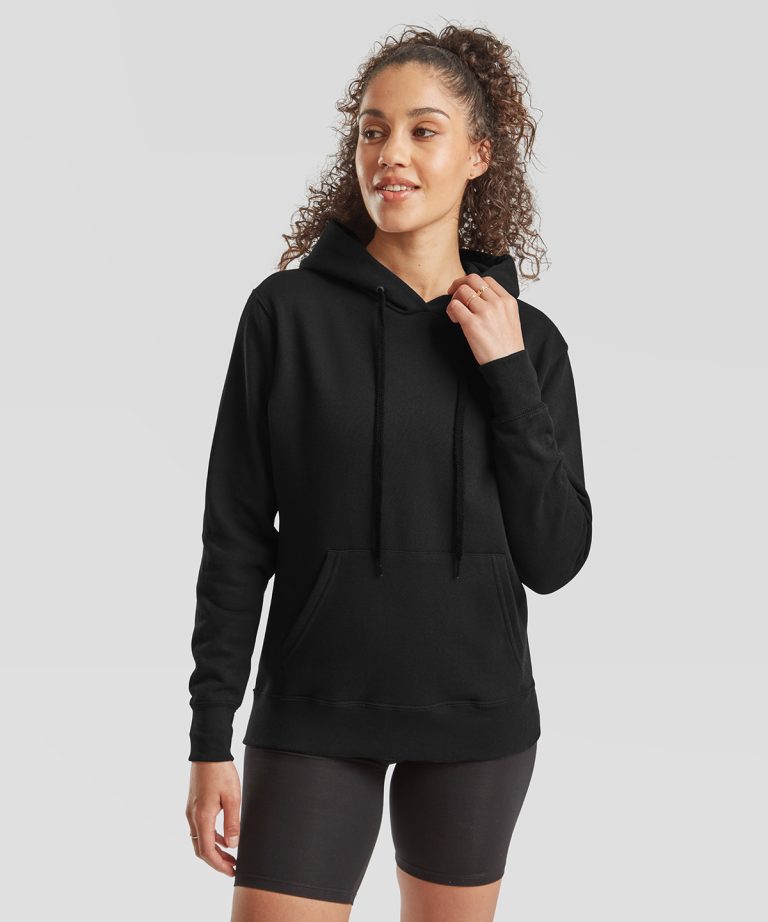 Fruit Of The Loom &#8211; Womens Classic 80| 20 Hooded Sweatshirt SS038, Vivid Promotion Workwear