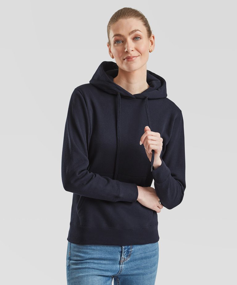 Fruit Of The Loom &#8211; Womens Classic 80| 20 Hooded Sweatshirt SS038, Vivid Promotion Workwear