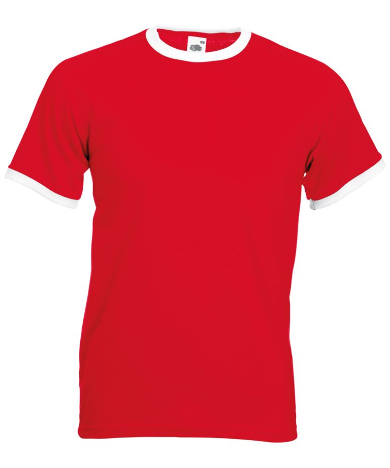 Fruit Of The Loom – Ringer T SS168, Vivid Promotion Workwear Fruit Of The Loom – Ringer T SS168, Vivid Promotion Workwear