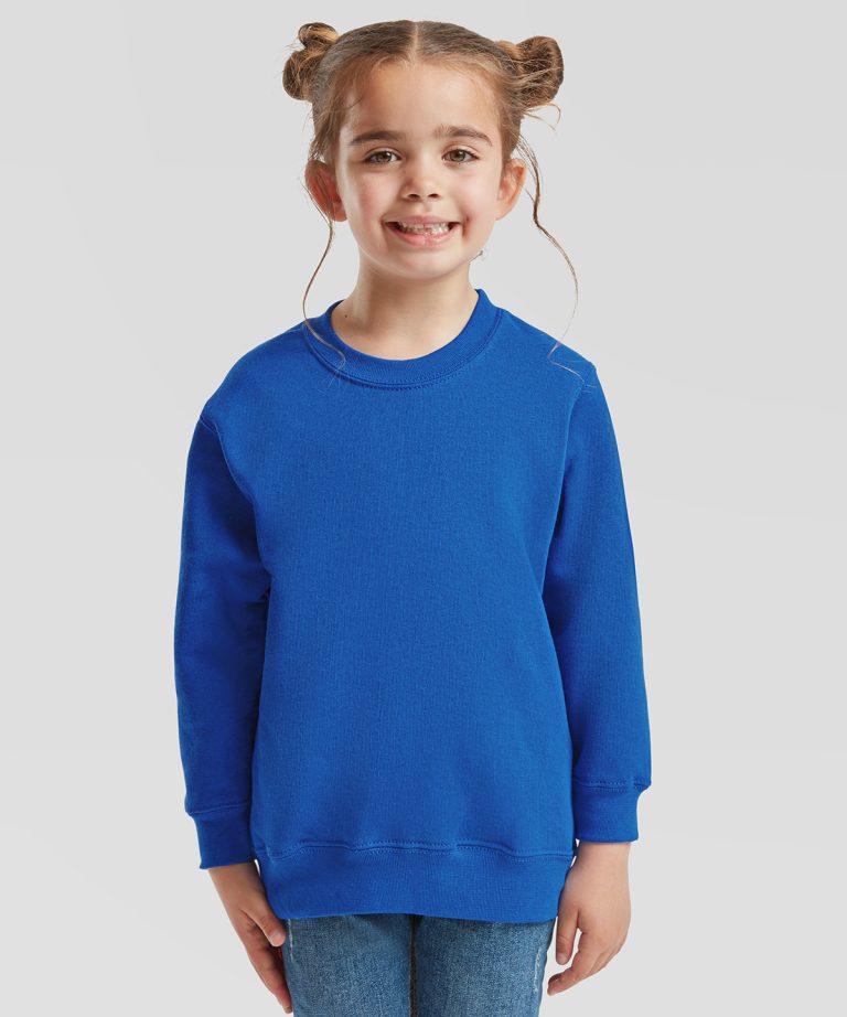 Fruit Of The Loom &#8211; Kids Classic Set &#8211; In Sweatshirt SS201, Vivid Promotion Workwear