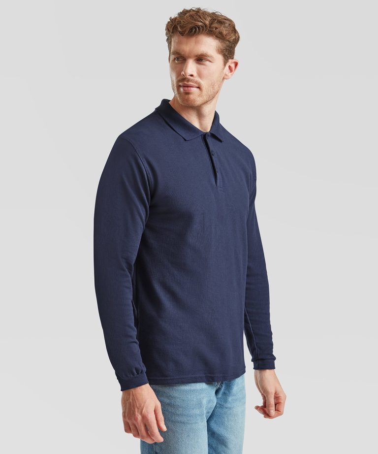 Fruit Of The Loom - Premium Long Sleeve Polo SS258
