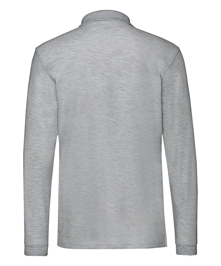 Fruit Of The Loom &#8211; Premium Long Sleeve Polo SS258, Vivid Promotion Workwear