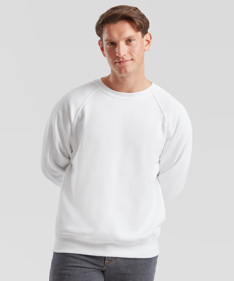 Fruit Of The Loom &#8211; Classic 80| 20 Raglan Sweatshirt SS270, Vivid Promotion Workwear