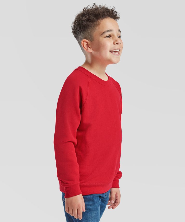 Fruit Of The Loom - Kids Classic Raglan Sweatshirt SS271