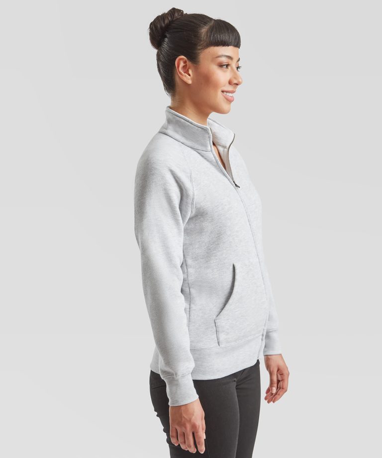Fruit Of The Loom &#8211; Womens Premium 70| 30 Sweatshirt Jacket SS310, Vivid Promotion Workwear