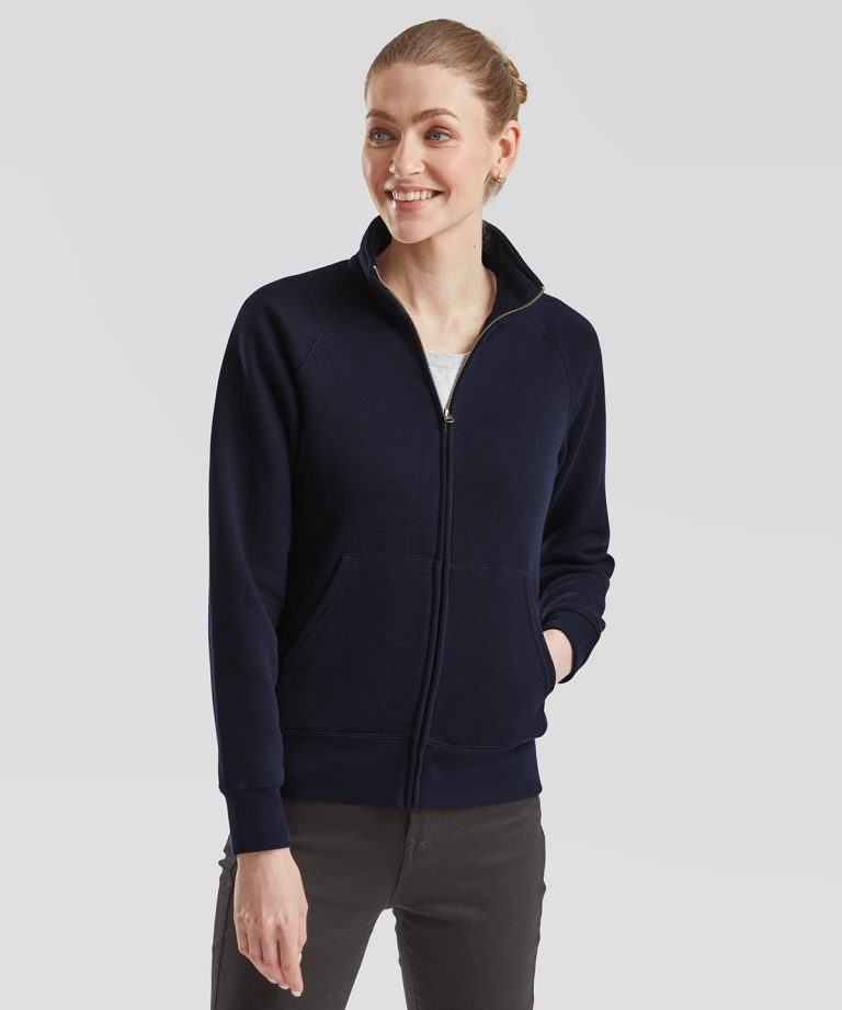 Fruit Of The Loom - Womens Premium 70| 30 Sweatshirt Jacket SS310
