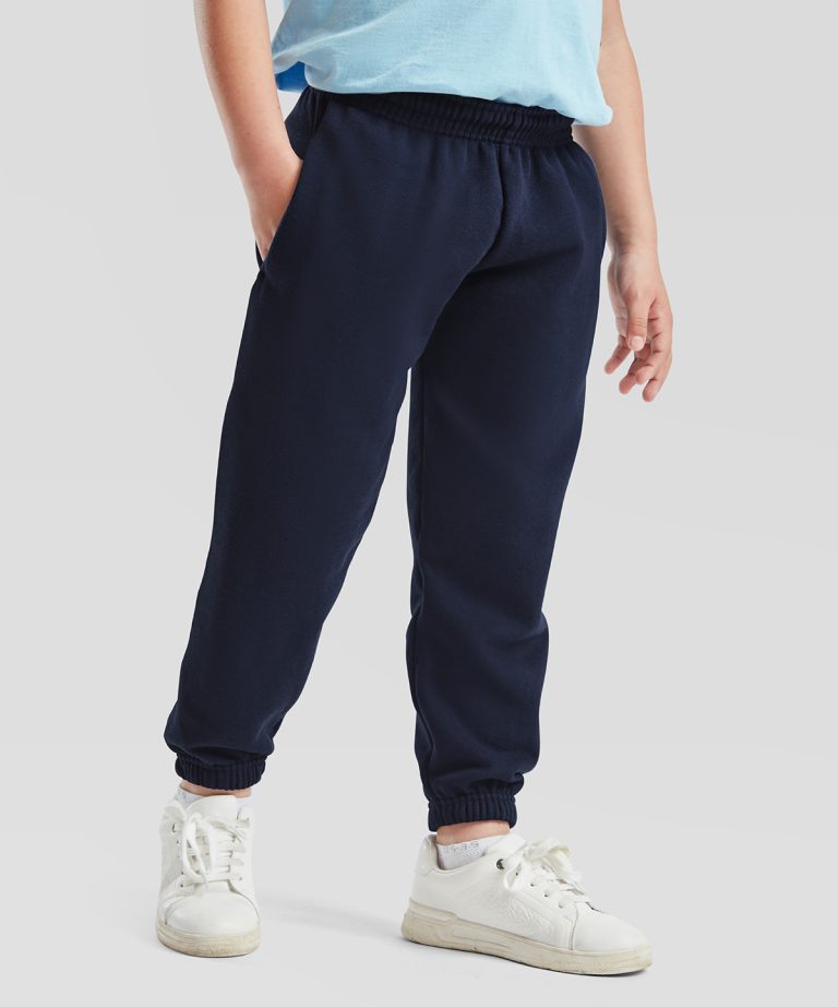 Alternative view of Fruit Of The Loom - Kids Classic Elasticated Cuff Jog Pants SS323