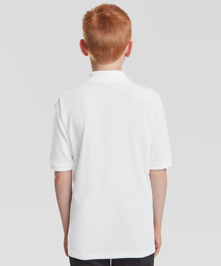 Alternative view of Fruit Of The Loom - Kids 65 | 35 Piqu Polo SS417