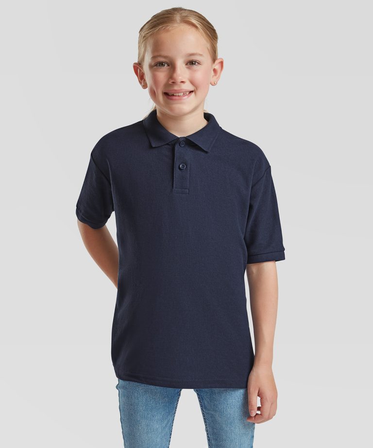 Fruit Of The Loom &#8211; Kids 65 | 35 Piqu Polo SS417, Vivid Promotion Workwear