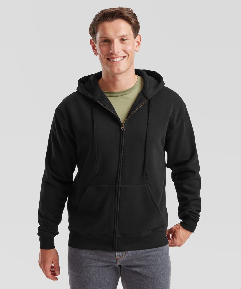 Fruit Of The Loom &#8211; Premium 70| 30 Hooded Sweatshirt Jacket SS822, Vivid Promotion Workwear