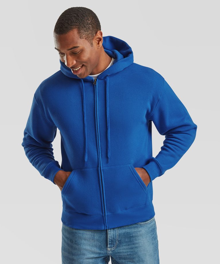Fruit Of The Loom &#8211; Premium 70| 30 Hooded Sweatshirt Jacket SS822, Vivid Promotion Workwear