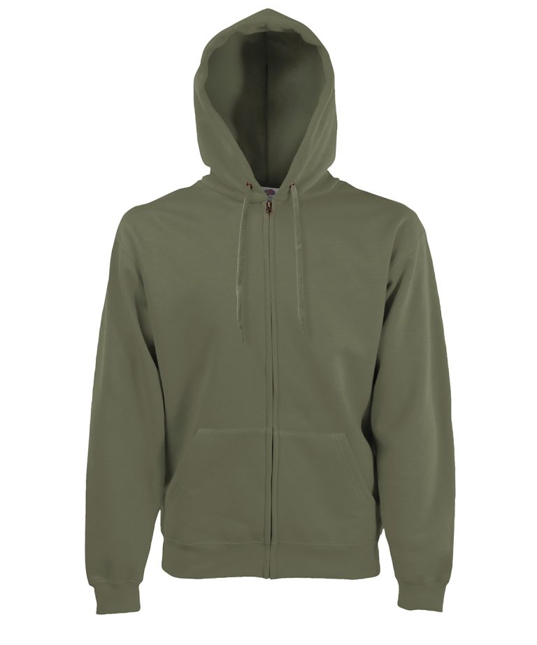 Fruit Of The Loom &#8211; Premium 70| 30 Hooded Sweatshirt Jacket SS822, Vivid Promotion Workwear