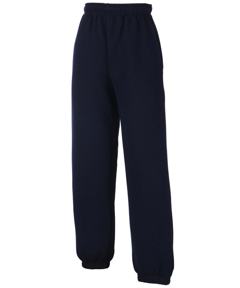 Fruit Of The Loom &#8211; Kids Premium Elasticated Cuff Jog Pants SS823, Vivid Promotion Workwear