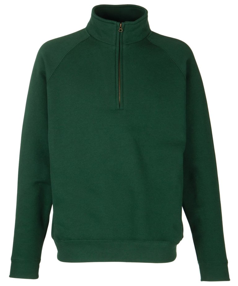 Fruit Of The Loom &#8211; Premium 70| 30 Zip &#8211; Neck Sweatshirt SS830, Vivid Promotion Workwear