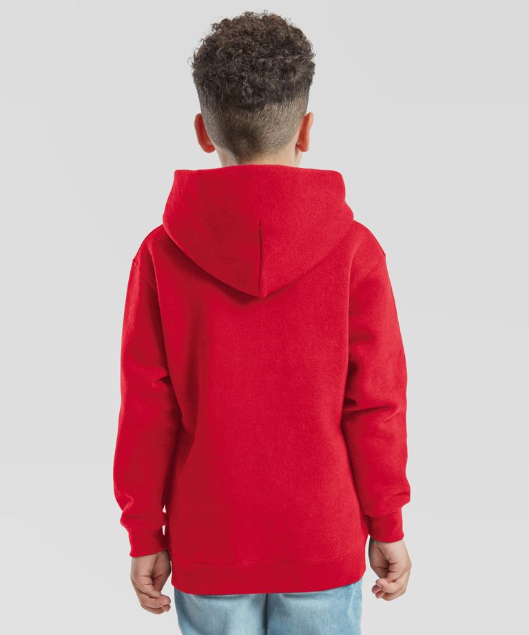 Alternative view of Fruit Of The Loom - Kids Premium Hooded Sweatshirt SS873 Unisex