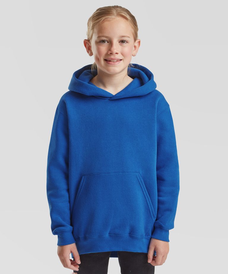 Fruit Of The Loom &#8211; Kids Premium Hooded Sweatshirt SS873 Unisex, Vivid Promotion Workwear