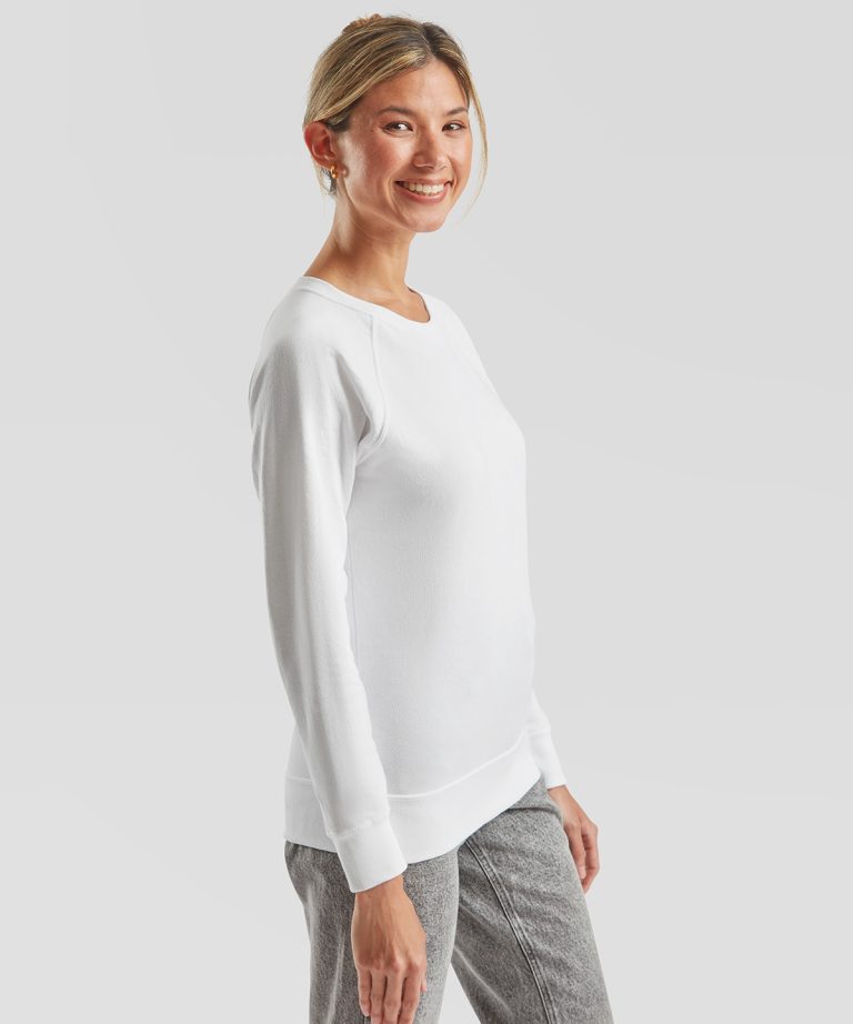 Fruit Of The Loom - Womens Lightweight Raglan Sweatshirt SS960